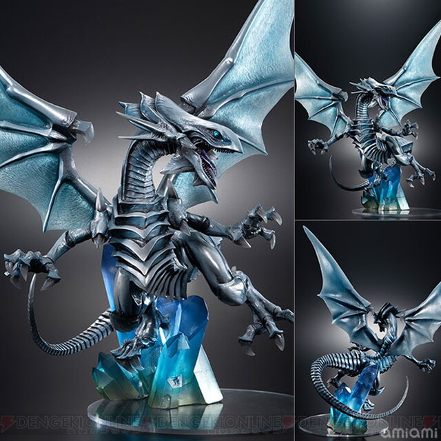 遊戯王デュエルモンスターズ』ブルーアイズ・ホワイト・ドラゴンのフィギュアが新たな彩色で登場 - 電撃オンライン