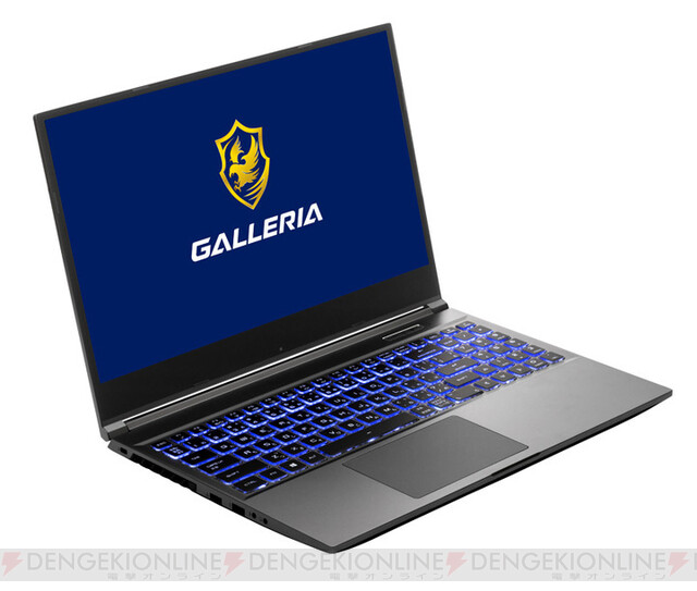 ガレリア人気ゲーミングノートPCのスペックアップモデルを発売 - 電撃