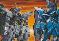 ガンダムSEED フリーダムガンダム & ジャスティスガンダム スリーブ 機動戦士ガンダムSEED フリーダムガンダム＆ ジャスティス