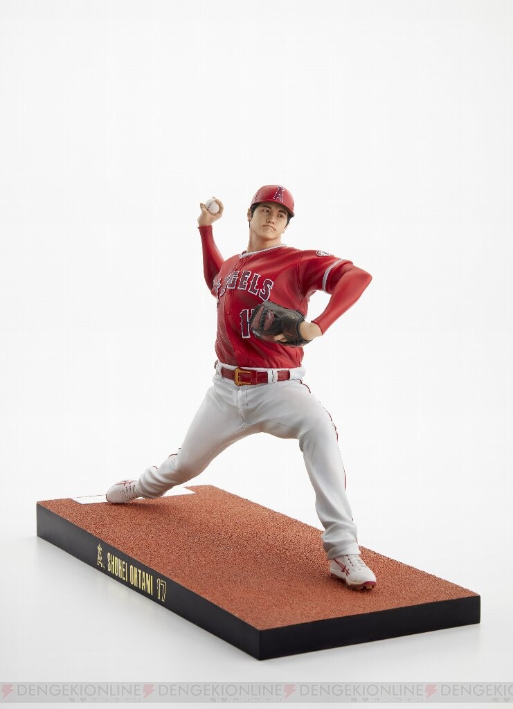 大谷翔平選手の超精巧なフィギュアが投/打の2種類で発売！ - 電撃