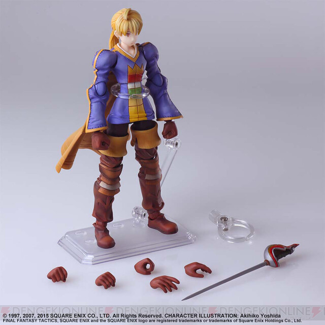 FFタクティクス』ラムザやアグリアスがアクションフィギュアに