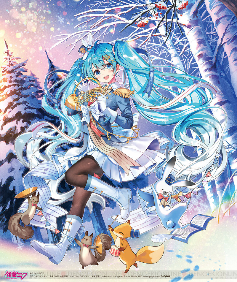 初音ミク Project Diva Mega39 S とアプリ プロジェクトセカイ がsnow Miku に出展 電撃オンライン