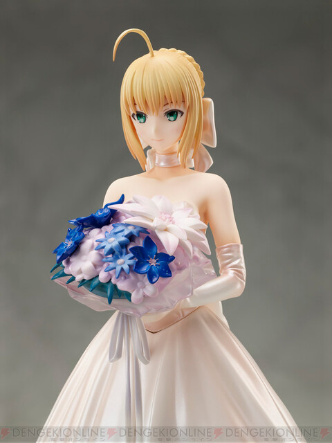 Fate/stay night』ドレスをまとったセイバーのフィギュアが復刻 - 電撃