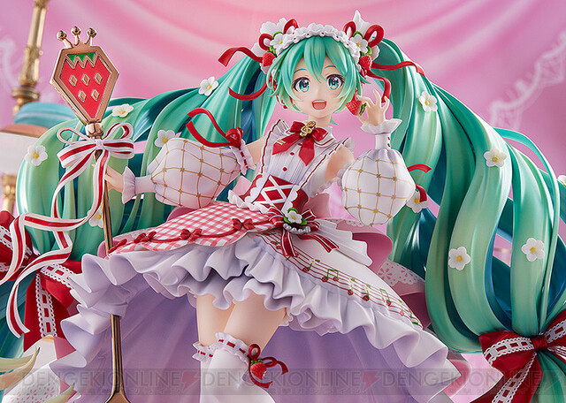 初音ミク15周年フィギュアは“苺”をモチーフにした可愛さメガ盛りな逸品