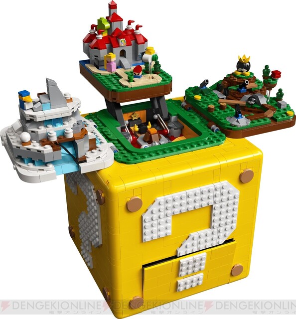 巨大ブロックの中には…？『レゴ（LEGO） スーパーマリオ64 ハテナ ...
