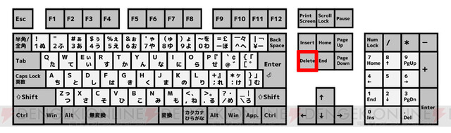 Windowsのdeleteキー機能はmacにある 電撃オンライン