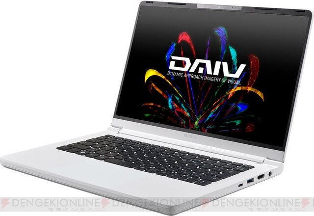 RTX3050搭載、ホワイト筐体を採用したマウスコンピューター14型ノートPC“DAIV R”シリーズ - 電撃オンライン