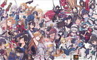 電撃文庫ジグソーパズル2014 黒星紅白 ジグソーパズル