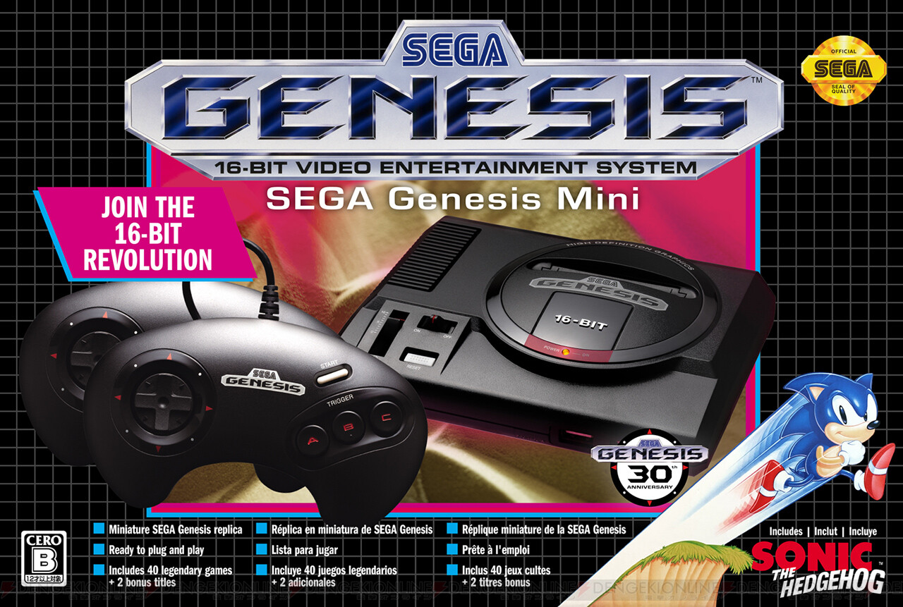 Sega Genesis Mini メガドライブミニ 3ボタンコントロールパッド が数量限定発売 電撃オンライン