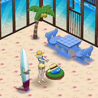 『DQW』サマービーチ家具