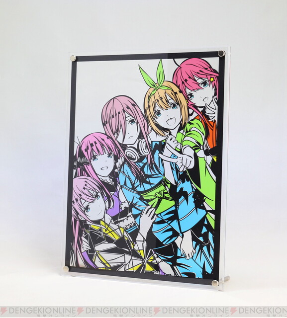 【110個/限定品】五等分の花嫁 切り絵