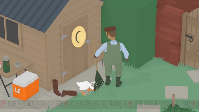 Make the groundskeeper wear his sun hat, Untitled Goose Game Wiki