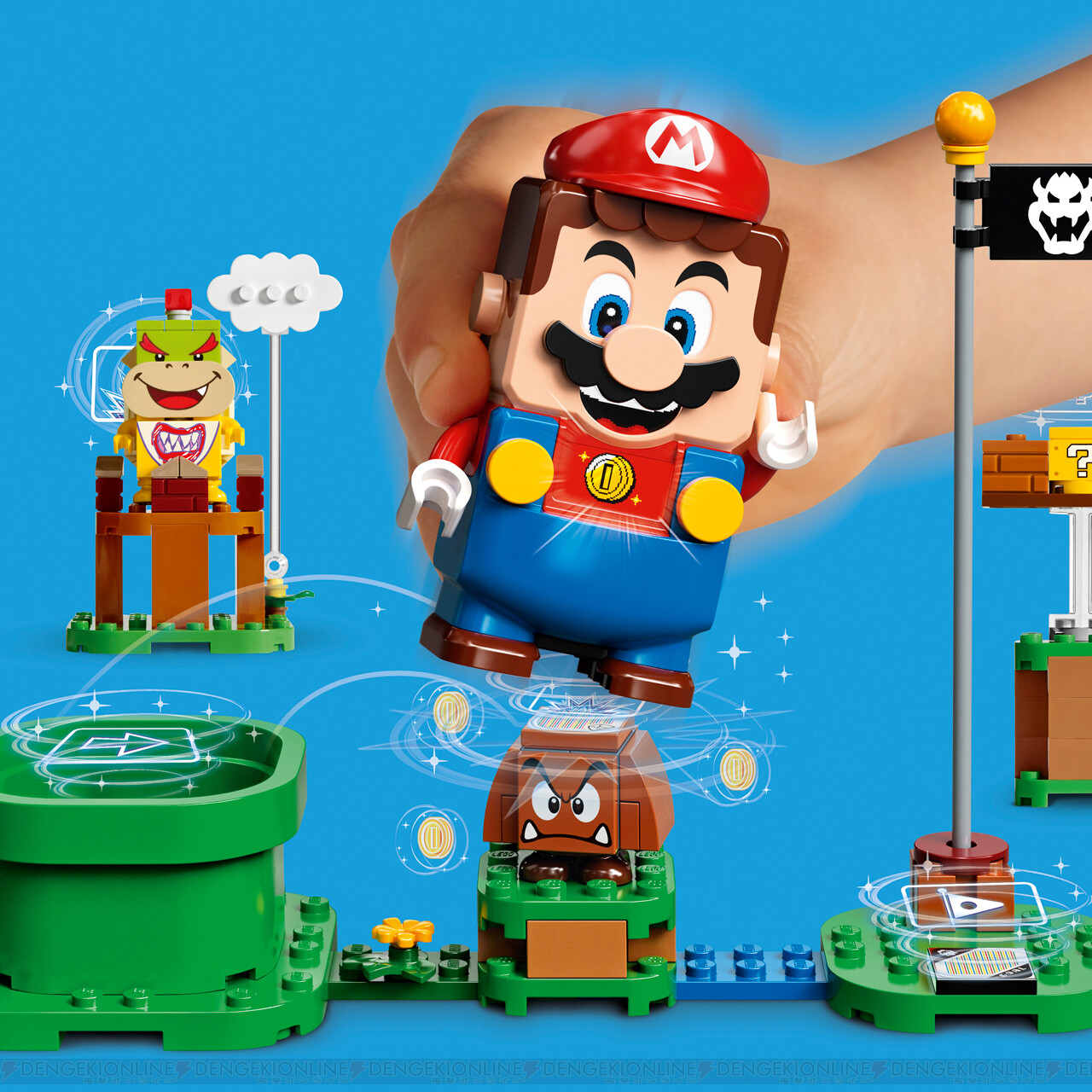 レゴとマリオがコラボした レゴ スーパーマリオ が年内発売 電撃オンライン