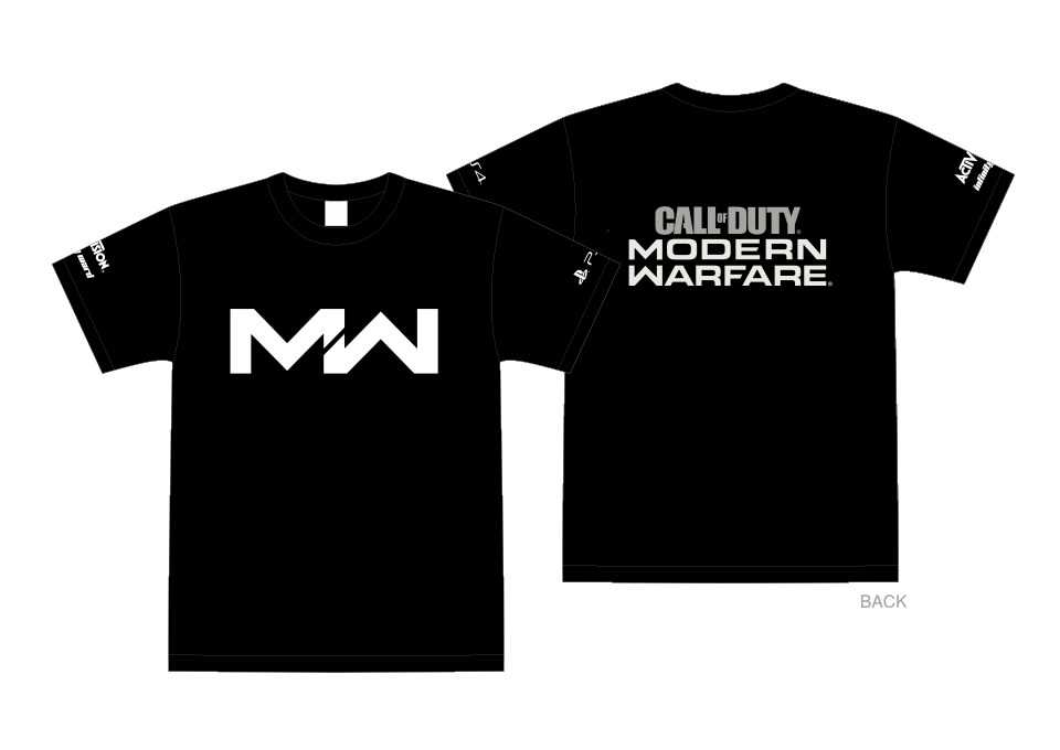 プレゼントコーナー/PS4『コール オブ デューティ モダン・ウォーフェア』Tシャツ(Lサイズ)