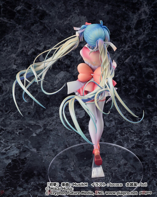 初音ミク 初梦 のジャケットイラストがフィギュア化 電撃オンライン