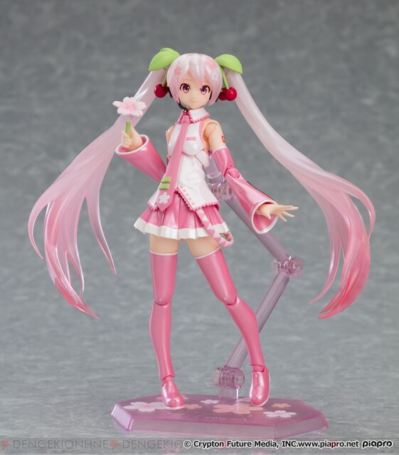 桜ミクがfigma化 お花見にピッタリの小物も多数付属 電撃オンライン