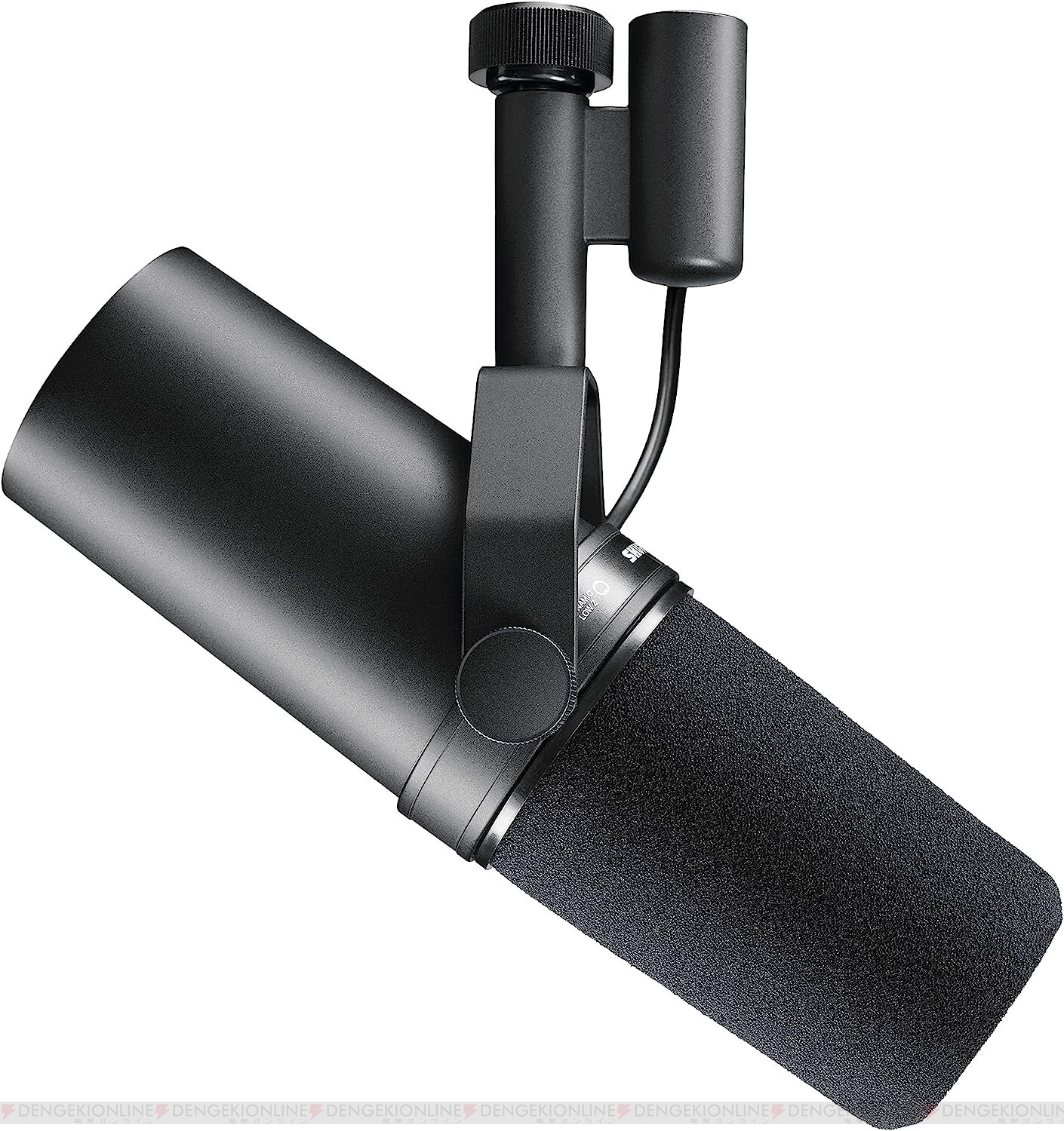 実況用に最適なShure（シュア）のダイナミック型マイクロホン SM7Bが