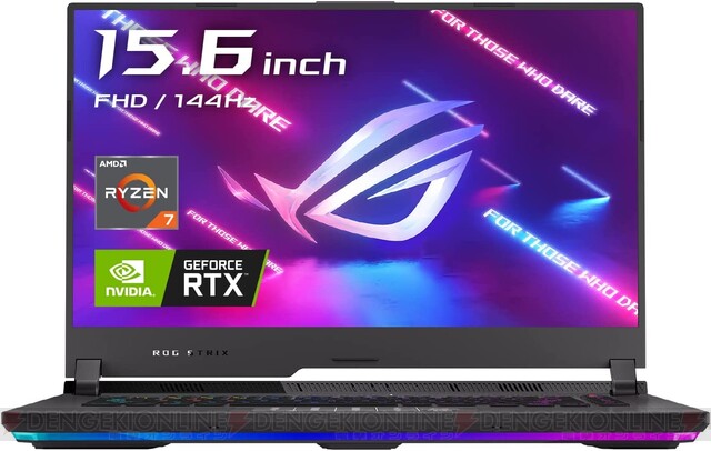 GeForce RTX 3050 Ti搭載！ 高性能ASUSゲーミングノートPCがセール中