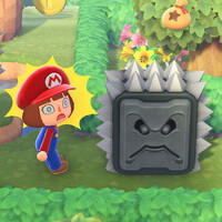 あつ森_マリオ迷路