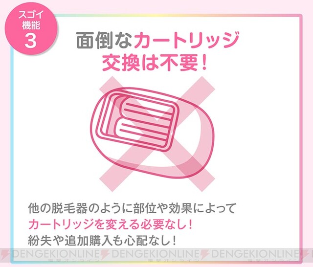 薄着の季節に役立つ光脱毛セットが期間限定50％ポイントバック！ - 電撃オンライン