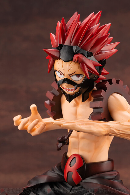 ヒロアカ』切島鋭児郎がフィギュア化。限定特典でマスクなしパーツが