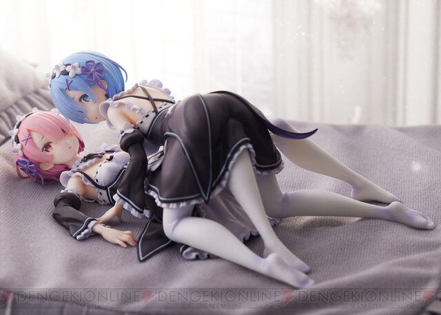 じゃれ合う姉妹が可愛すぎる！『リゼロ』ラム＆レムのフィギュアセット