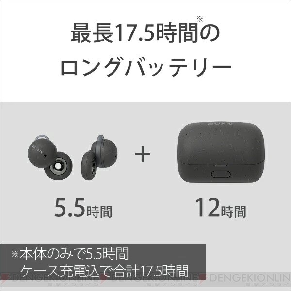 ソニーの穴あきワイヤレスイヤホン【LinkBuds（リンクバッズ）】が10