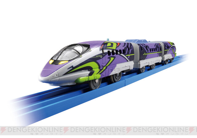 エヴァ』×『シンカリオンZ』プラレール“500 TYPE EVA”に2号機登場！ - 電撃オンライン