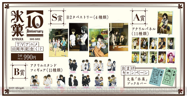 氷菓』アニメ化10周年記念ミュージアムの展示や限定グッズ…わたし、気 