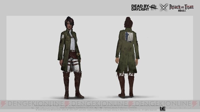 進撃の巨人 Dbd コラボスキンが発売 電撃オンライン