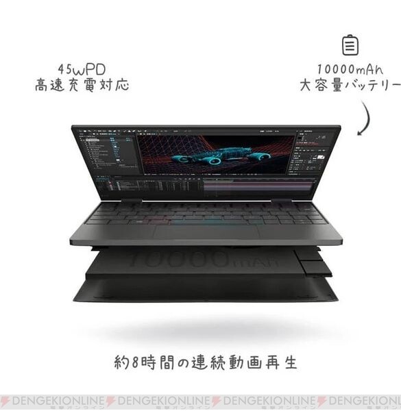 10.1インチ2in1モバイルPC“OneMix4S 国内正規版”、今なら予約で10%OFF