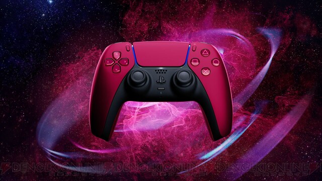 PS5のコントローラーに黒と赤のカラーバリエーションが登場。発売は6 