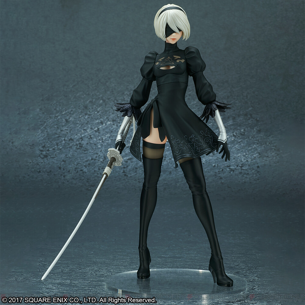 『NieR:Automata』9Sが立体化。2Bのフィギュア再販も決定！ - 電撃オンライン