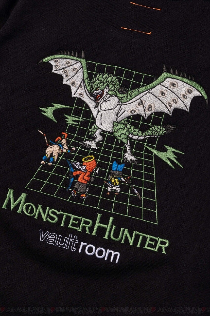 直送商品vaultroom × Monster Hunter トップス