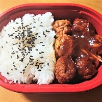 ミートボール弁当