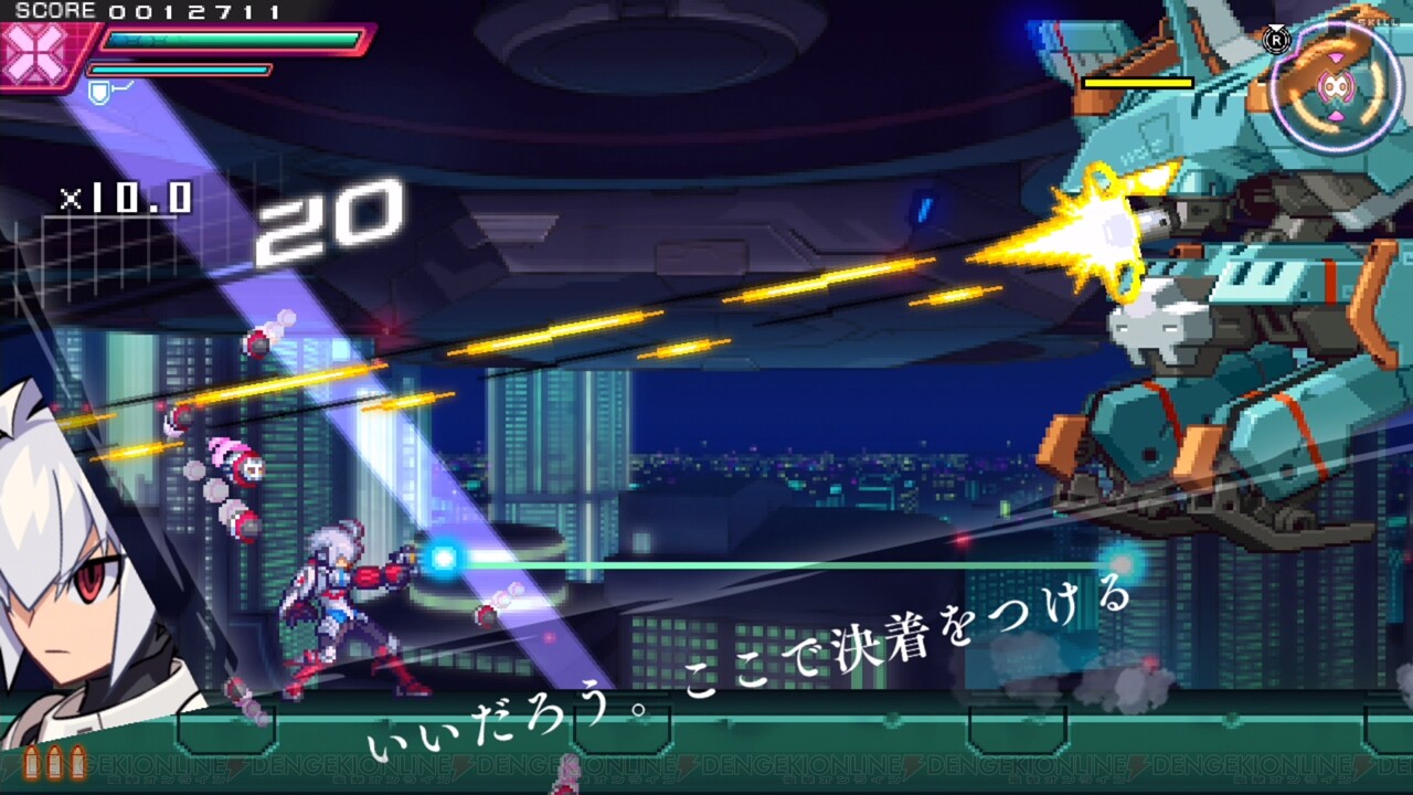 蒼き雷霆 ガンヴォルト 爪 全dlcと新キャラを追加したsteam版が発売 電撃オンライン