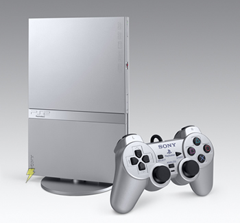 PlayStation 2 サテン・シルバー (SCPH-77000SS)